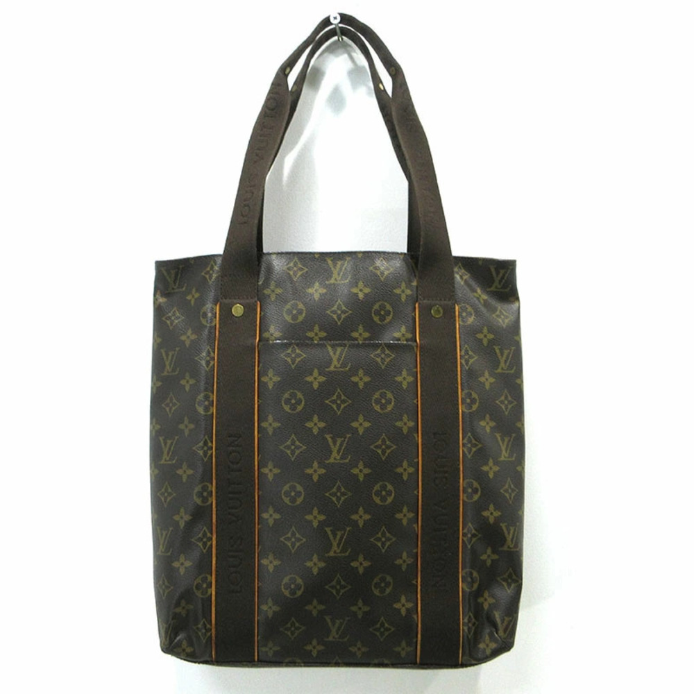 LOUIS VUITTON Monogram Cabas Bobour Tote Bag Brown